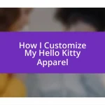 How I Customize My Hello Kitty Apparel